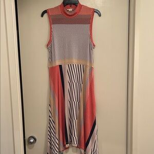 Maeve Multicolor Striped Midi Dress